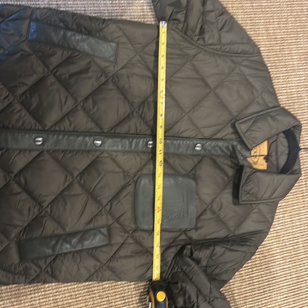 NWT Men’s Quilted Over Shirt in Green Sz M - Picture 14 of 15